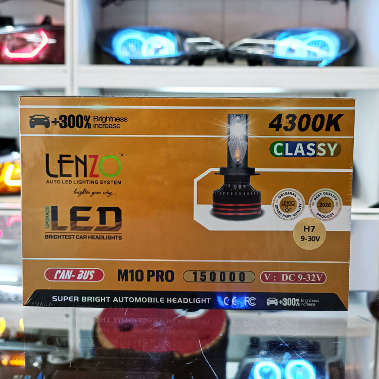 هدلایت برند لنزو مدل اسکومو m10pro پایه h7