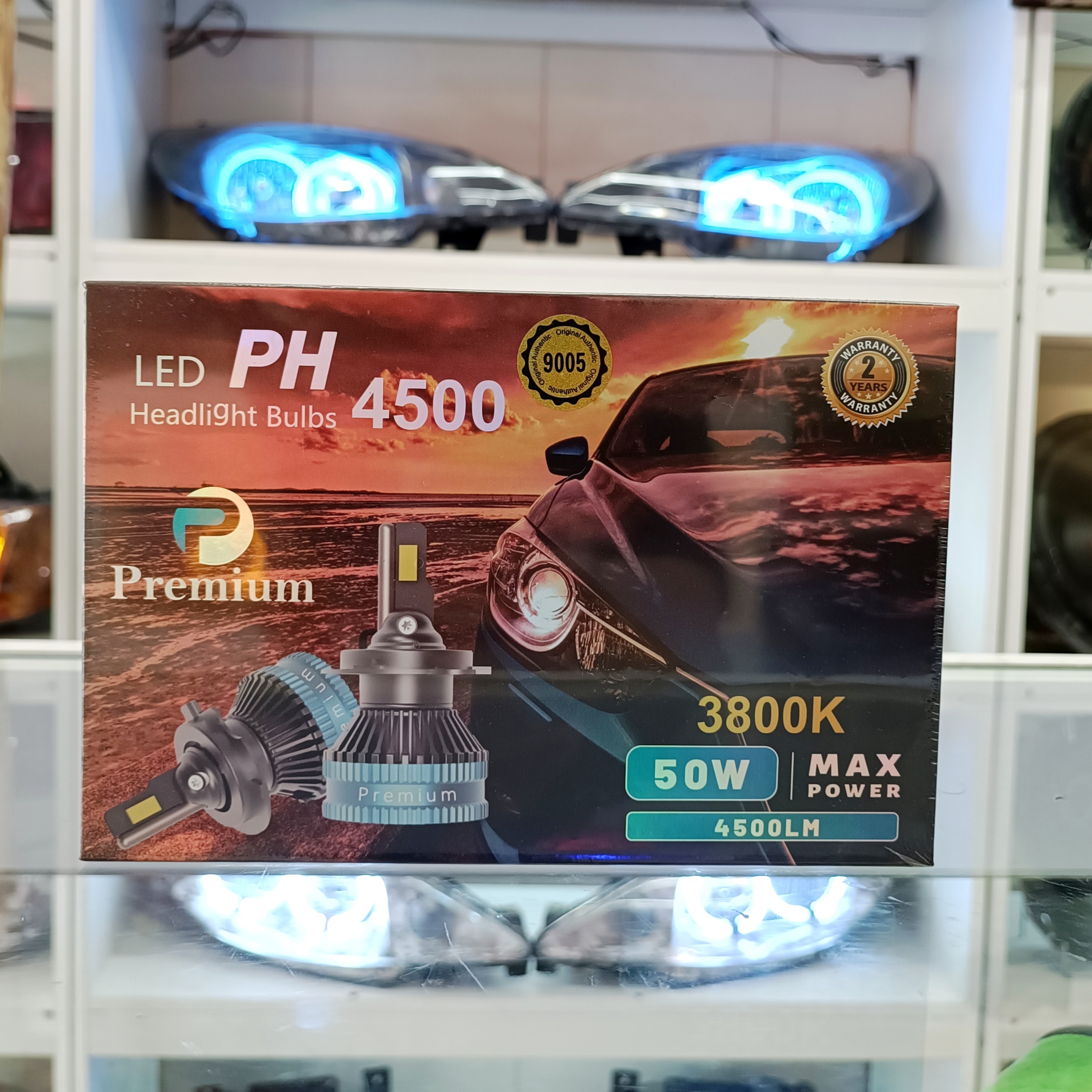 هدلایت برند پریمیوم مدل Ph4500 پایه 9005